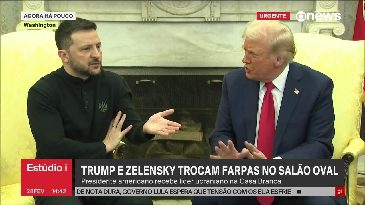 Zelensky agradece apoio de Trump e Estados Unidos após bate-boca na Casa Branca